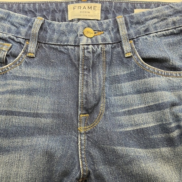 Frame Denim Le Grand Garçon Size 25 - Picture 15 of 16